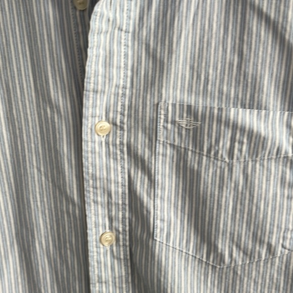 Mens Dockers Modern Classic Fit Long Sleeve 100% Cotton Shirt NWOT, size S - Picture 2 of 6